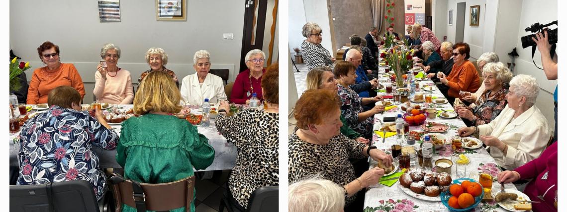 Dzień kobiet w klubie seniora