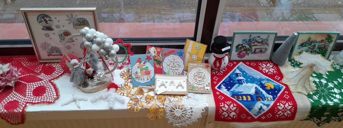 Rękodzieła - świąteczna wystawa